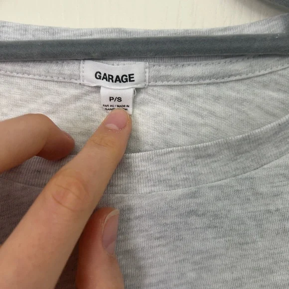 Garage Loose Cropped Colorado Tee - Picture 4 of 4